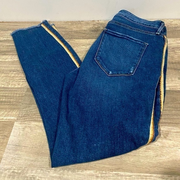 ABERCROMBIE & Fitch Harper Low Rise  Ankle Jean 28/6 Long - Picture 1 of 8